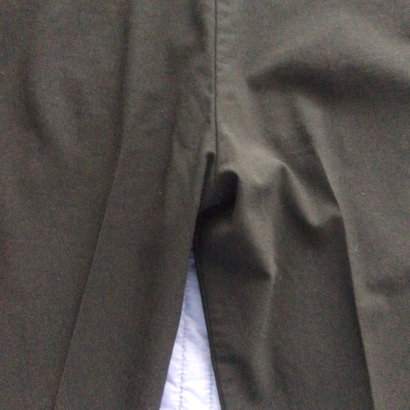 Womens Black Crop Pants Barbara Lesser Stretchy Straight Leg Embroidery - Picture 13 of 14